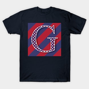 Old Glory Letter G T-Shirt